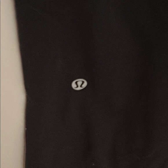 Lululemon Athletica Black and Blush Pink Boot Cut Yoga Pants, size 8 - Picture 6 of 6